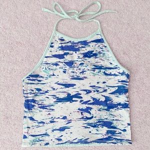 Reversible Women Halter Top Size Small